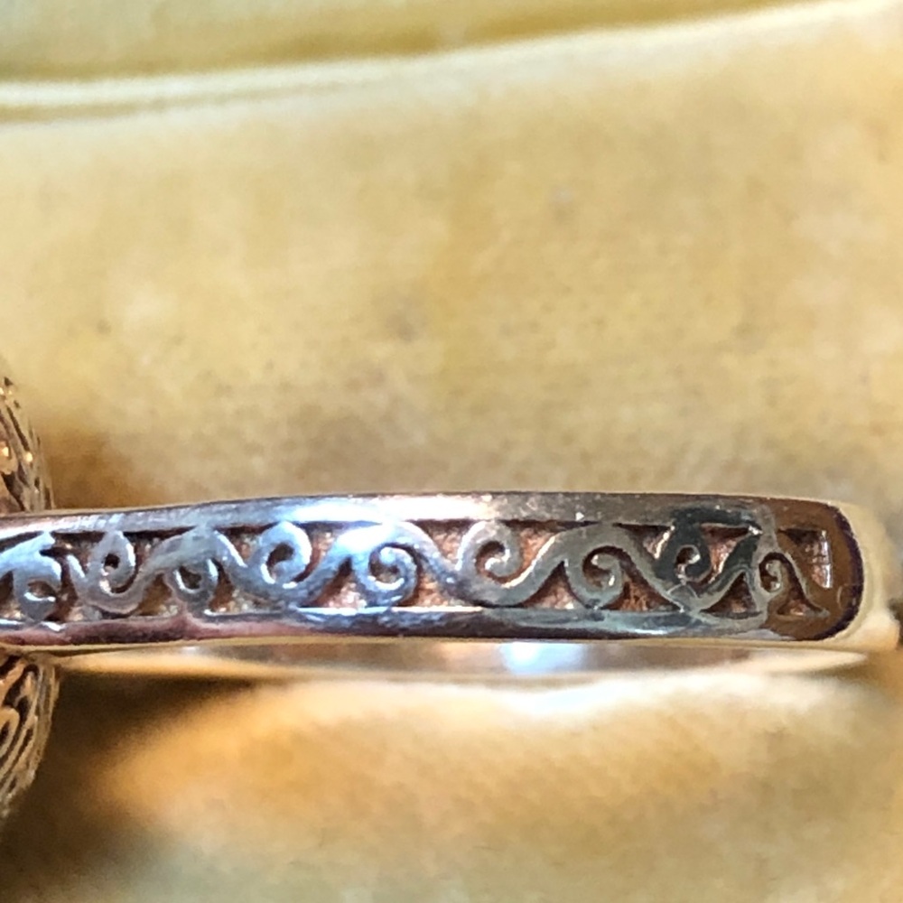 Rose cut paste ring - Picture 6 of 15